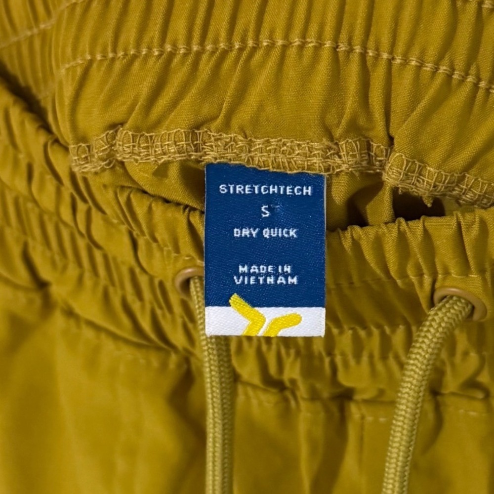 Old Navy StretchTech Cargo Joggers 2 Pack Brown Mustard Yellow Womens Small - Picture 7 of 7